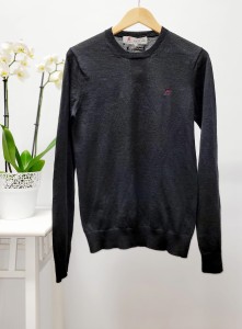 Cienki, męski sweter z wełny merino Label Lab London