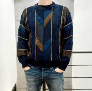 Męski sweter vintage