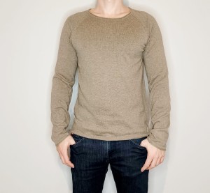 Bawełniany cienki sweter 