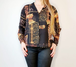 Bluzka ze zwierzęcym printem