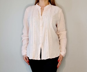 Koszula oversize z haftem