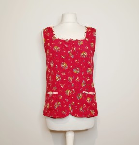 Bluzka vintage w kwiaty