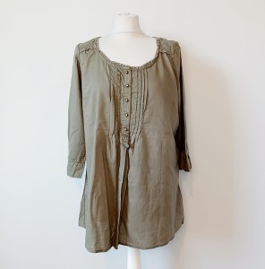 Bawełniana bluzka z rękawem 3/4