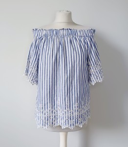 Bawełniana bluzka hiszpanka