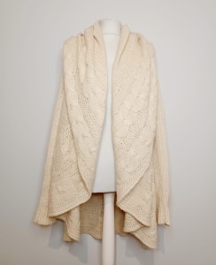 Ciepła narzutka/ sweter