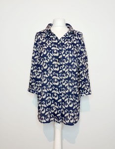 Wzorzysta cienka koszula