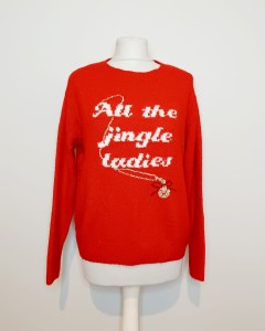 Cienki świąteczny sweter