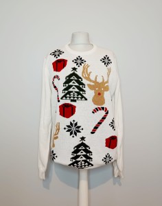 Świąteczny sweter oversize