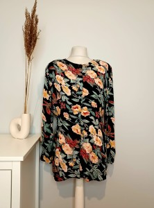 Krótka sukienka/ tunika w róże FRANSA