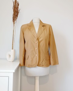 Krótki bawełniany żakiet SIMPLE