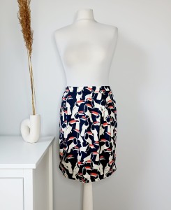 Spódniczka z tukanami