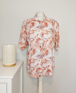 Bluzka vintage w maziaje