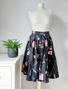 Spódnica z koła w grafiki