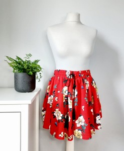 Kwieciste spódnico spodnie